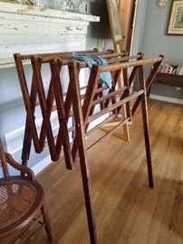 Antique vintage drying rack