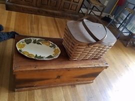 Antique Trunk, Stangl Pottery