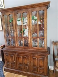 Vintage china cabinet