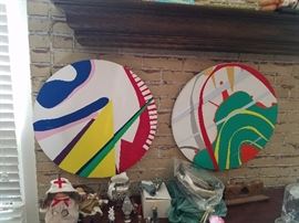 More modern mid century style art