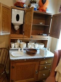 Hoosier Style Cabinet with flour bin