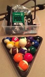 Connelly Pool Table w ALL the accessories (used 3x!) 