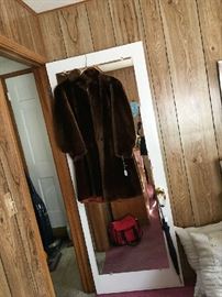 Vintage beaver coat
