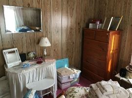 Another make-up vanity & matching stool