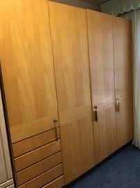 European Mid Century Wardrobe