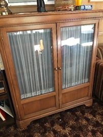Vintage Glass Front Cabinet