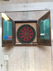 Wooden Pub Style Dart Board