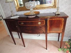 goes with dining set.