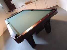 BUY IT NOW.  beautiful near flawless OLHAUSEN  POOL TABLE AND ACCESSORIES. I believe is a 7ft. if interested we will find out more details. includes cover. $1,295. (new price was over $3,200, in rockford,il)  ALL OFFERS WILL BE CONSIDERED. 