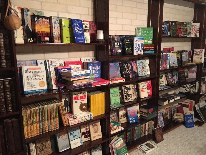 Library Full of Wonderful Books, Vintage Life Magazines & Vintage National Geographic Magazines, Encyclopedia Americana Set