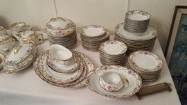 Victoria Warwick Czechoslovakian China set