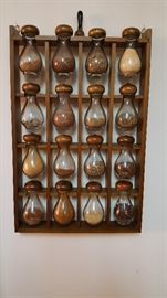 Vintage spice jars
