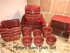 Pottery Barn dish set