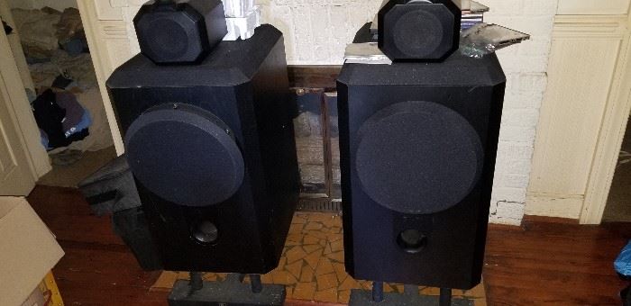 Pair of B&W Matrix 801 Series 3 Main/Stereo Speakers