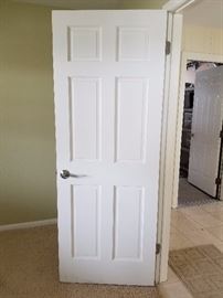 Updated 6-panel interior doors