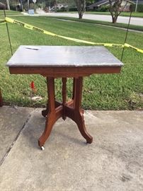 Eastlake Marble Top Table