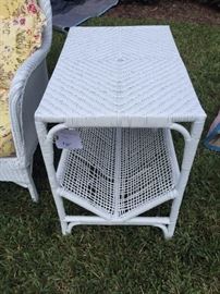 Wicker Magazine Rack