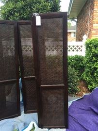Woven Screen Pair
