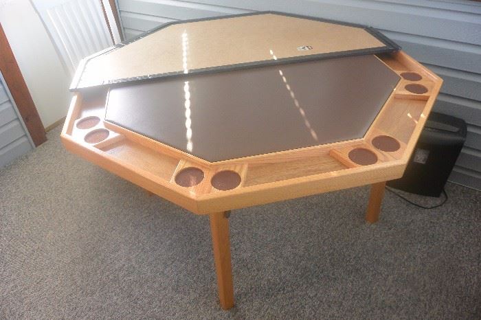 Never used folding game table