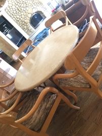 Beautiful limestone table