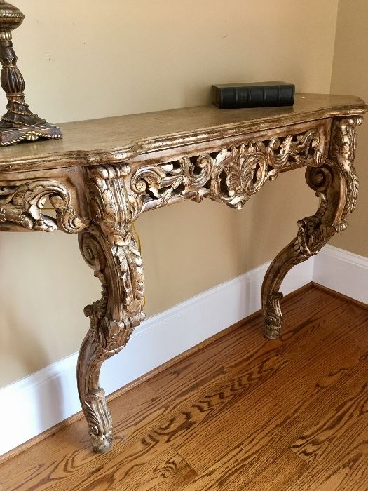Wall mount console table 
