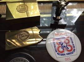Political memorabilia....
