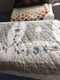 Quilts and draperies