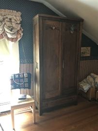 Antique knockdown Cabinet Armoire