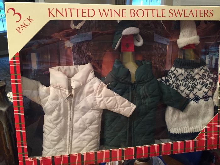 Wine Bottle Sweaters......How Cute