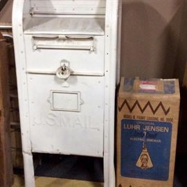 Vintage Drop-Off Mail Box
