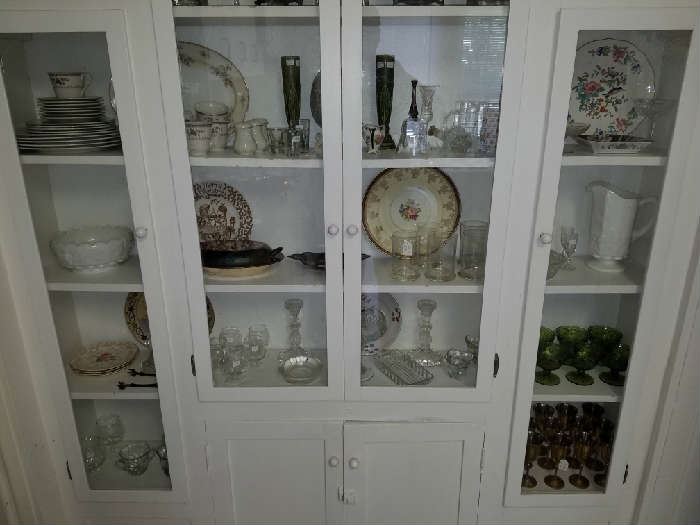 Misc. China and Glassware to include Royal Doulton, Heisey, Milk Glass and more