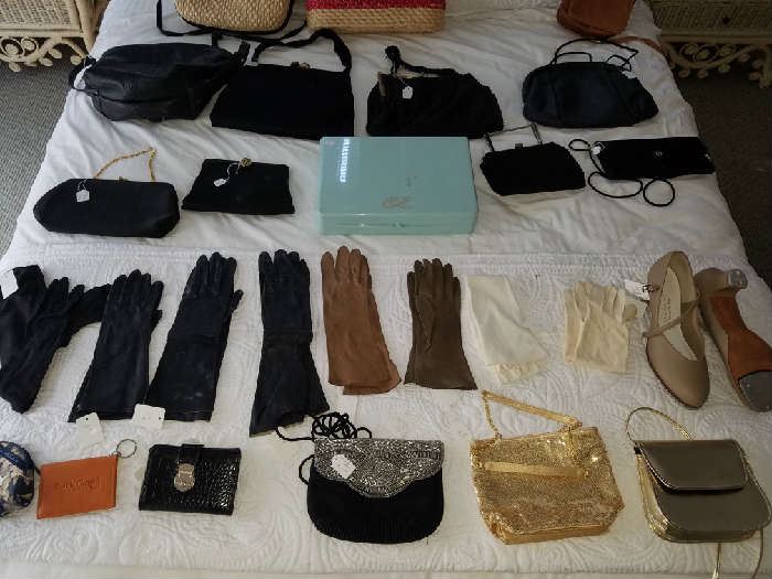 Vintage Gloves & purses