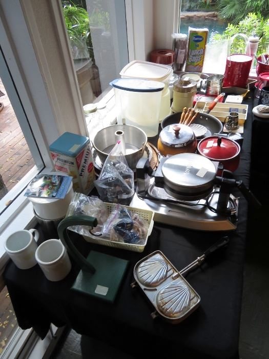 Kitchen Full of Nice, Clean and Never Used Kitchen Utensils, Small Appliances and More