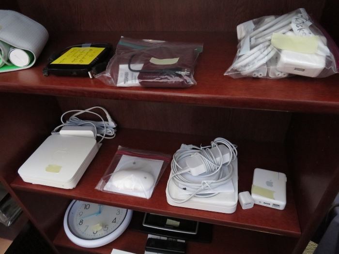 TONS of Apple/Mac Accessories - Traveling Wireless Routers, Wireless Mouse, Cables and Plugs, etc.