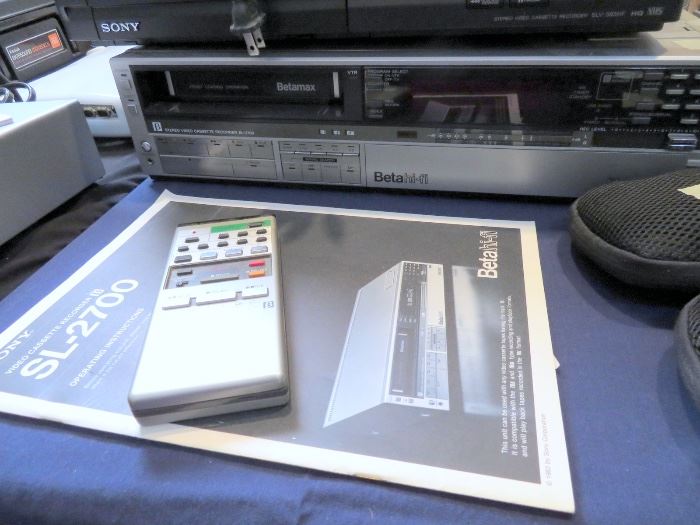 Sony Beta hi-fi Model SL-2700