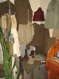 vintage army clothes