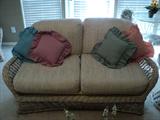 Wicker Love Seat