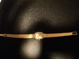 Movado 14K Museum Watch w/Diamonds