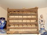 Antique Wooden Egg Crate