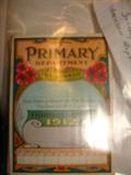 Vintage 1912 Primary Sunday School lessons for a complete quarter. Designed for young people they would be great for a Sunday school teacher of this age student. This is in beautiful condition and complete.