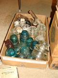 Collection of Vintage Insulators