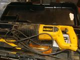 Dewalt Sawsall DW303 type 120v, 6.5amp, 50/60hz, 0-2400min (SPM). 
All power tools have been tested and are in good working order.