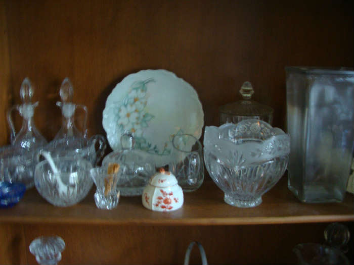 lots of Vintage glassware & porcelain