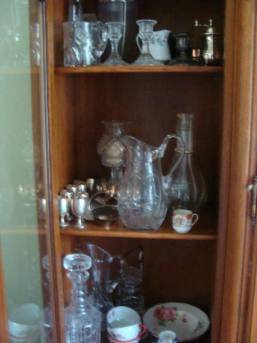 lots of Vintage glassware & porcelain