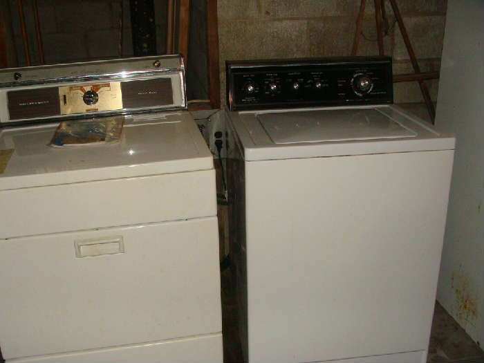 Washer & Dryer, not a matched pair