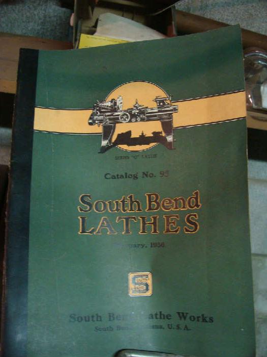 Manufacturers book for Vintage Lathe