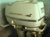 Classic Vintage 1950's boat with Johnson 35 hp motor more information to follow