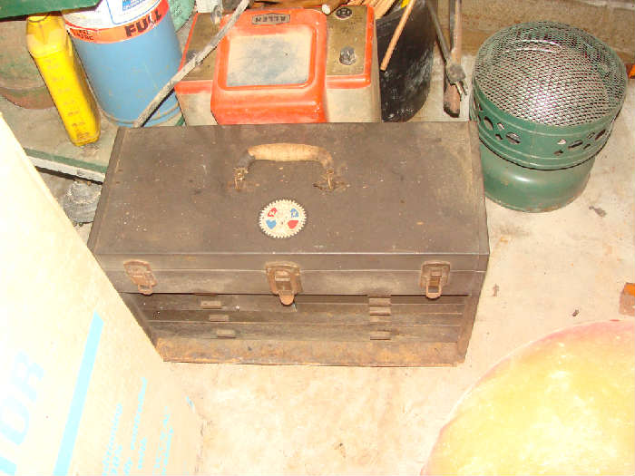 One of many tool boxes