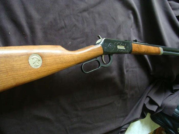 Winchester Commemorative  30-30 Rifle 1867-1967 William Cody "Buffalo Bill" with original box and papers, never used.