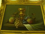 These is an original oil by Joseph Molnar; Hungarian descent. Studied in Frankfort, Hamburg, Stuttgart & Vienna. Frame is 21.5 x 17.5